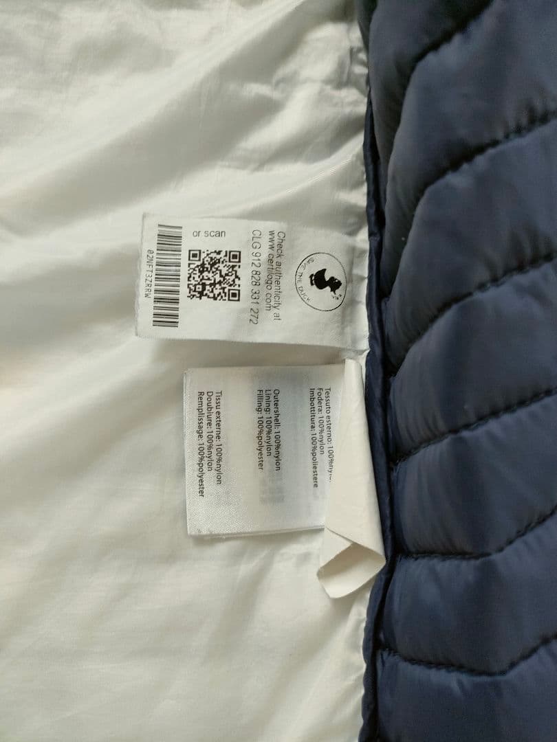 Lia　　SAVE THE DUCKネイビー ダウンジャケット