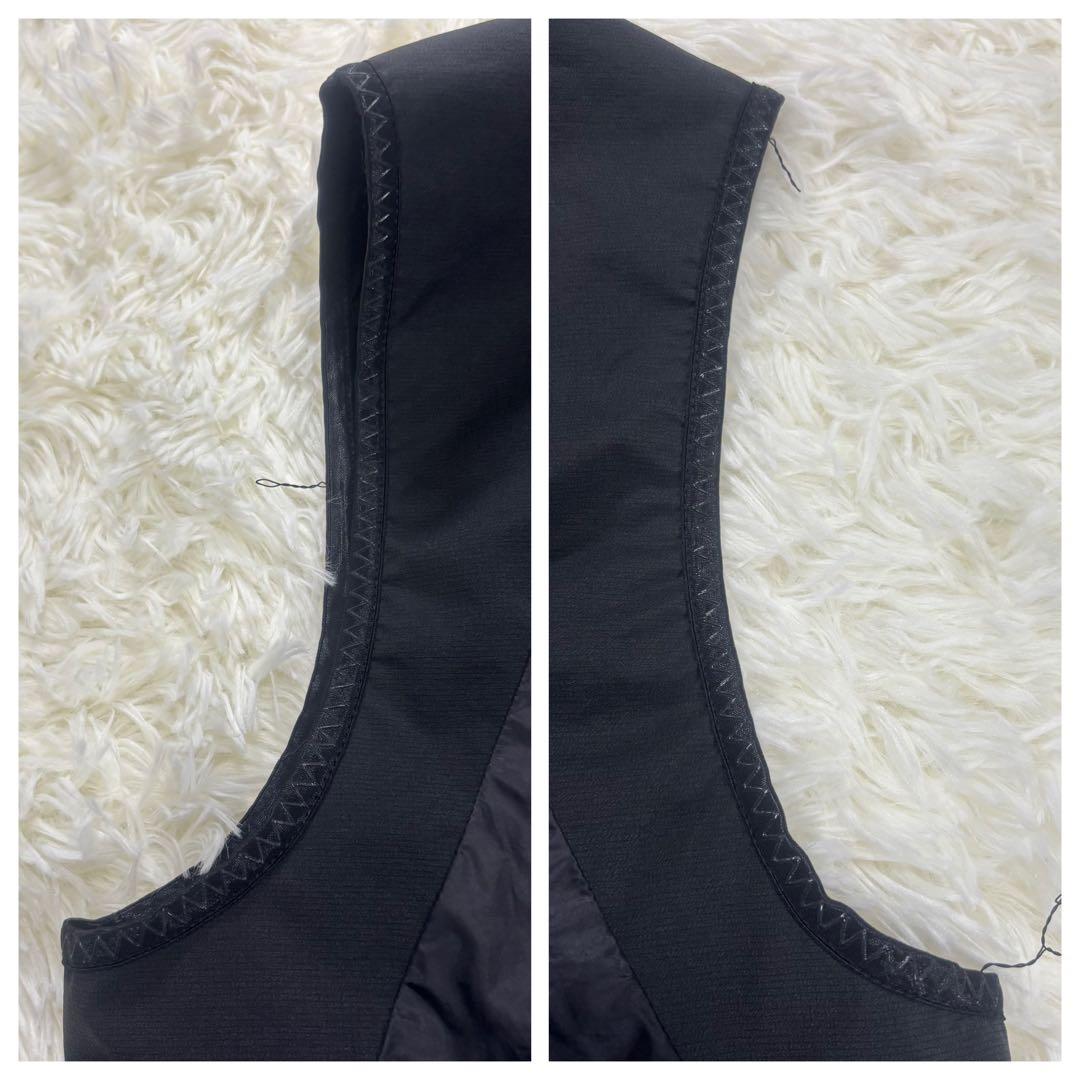 MONCLER フード付き　ナイロンベスト　ブラック　サイズ1