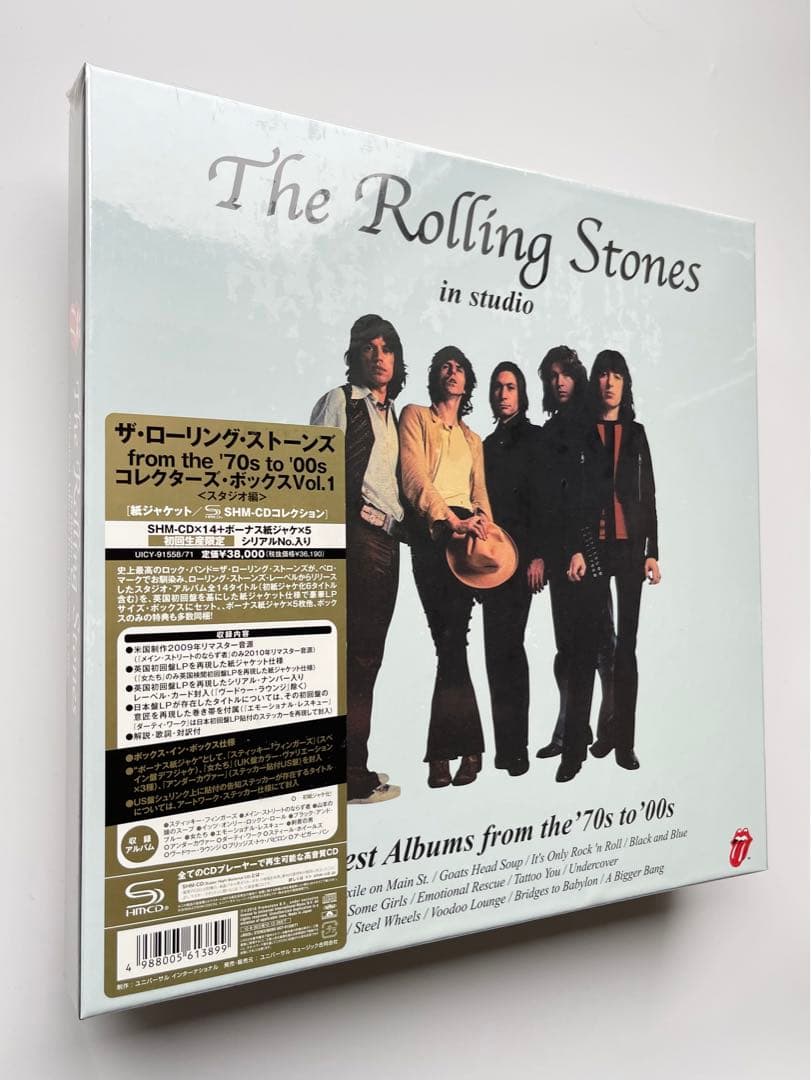 新品未開封 ローリング・ストーンズ／In Studio コレクターズ・ボックス