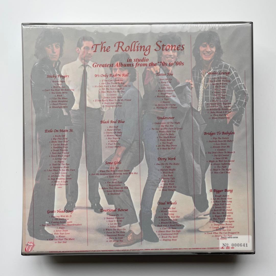 新品未開封 ローリング・ストーンズ／In Studio コレクターズ・ボックス