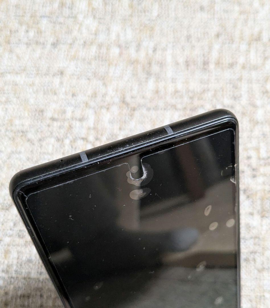 Google Pixel6a　128GB 画面割れジャンク　チャコール