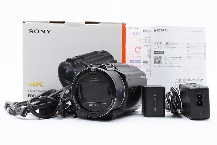 15187 ★美品★ SONY FDR-AX45 ソニー 4K　ハンディカム