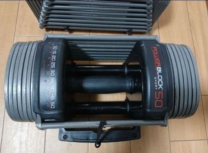 ② POWER BLOCK SP50パワーブロック ダンベル23kg × 1個