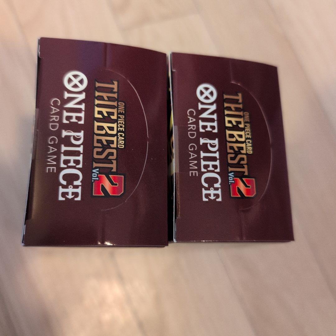 ワンピースカード ザベスト2 THE BEST2 新品未開封テープ付き10BOX