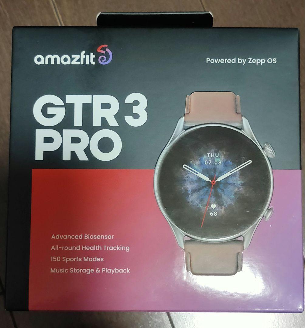 Amazfit GTR 3 Pro ブラウンレザー アマズフィット