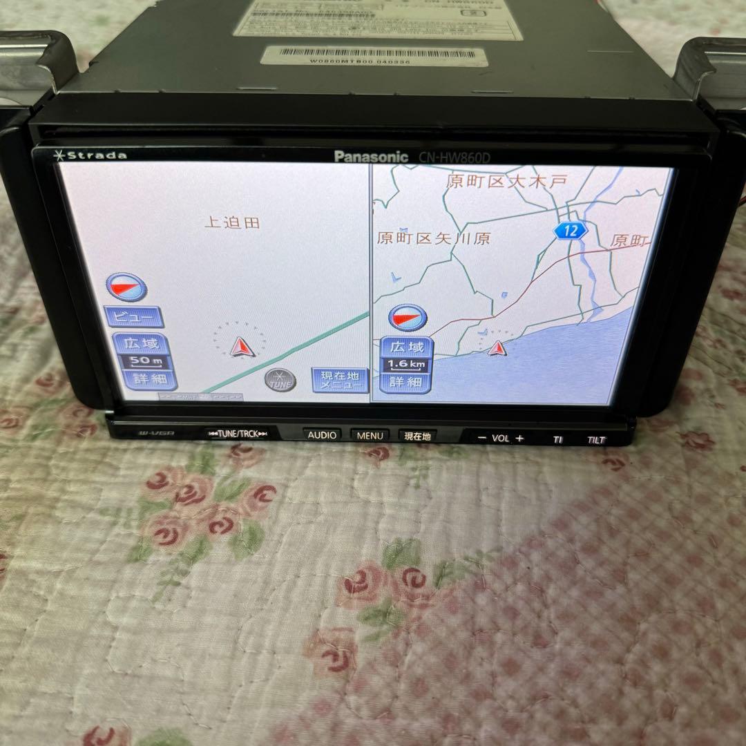 CN-HW860D パナソニック ストラーダ HDDナビゲーション