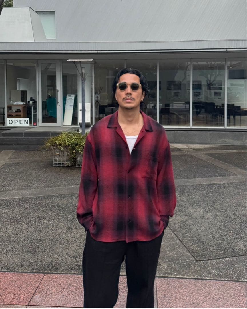 ROTTWEILER R9 CHAMPION CHECK SHIRT Ｓ