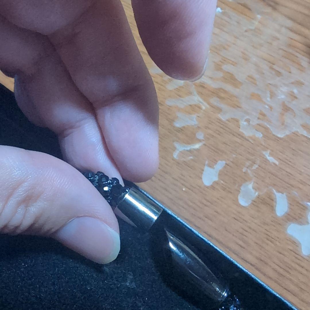 【pushiyuko】 #LUV ハッシュタグラブ ネックレス 7mm