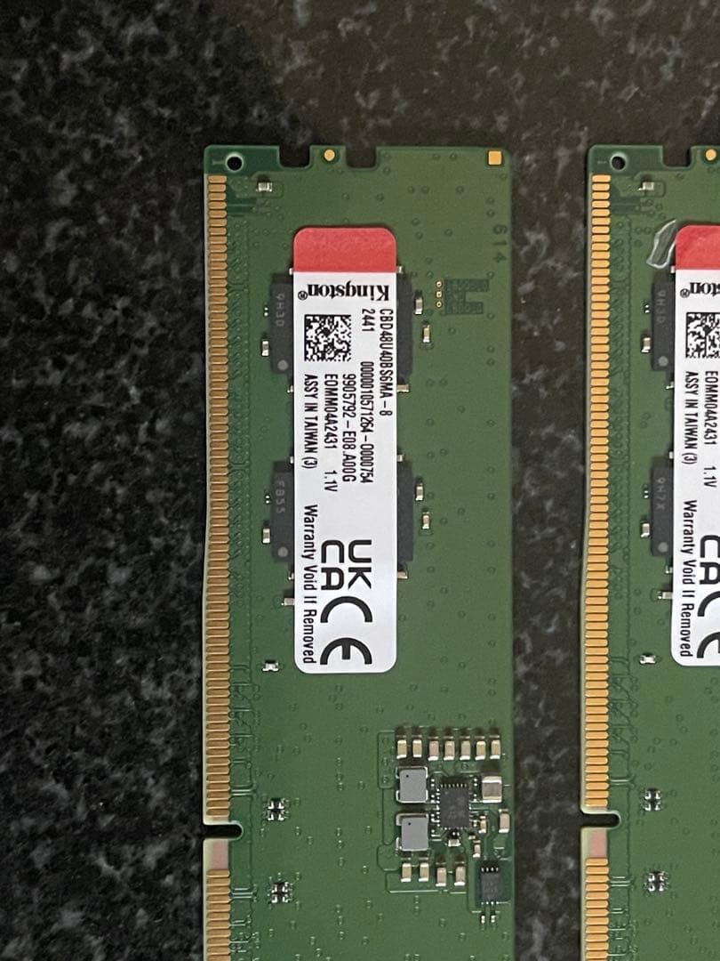 Kingston DDR5 8GB×2枚組