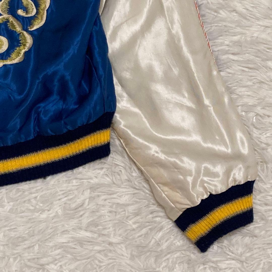 【美品】テーラー東洋 スカジャン リバーシブル 鷹 和柄 TT13608 M