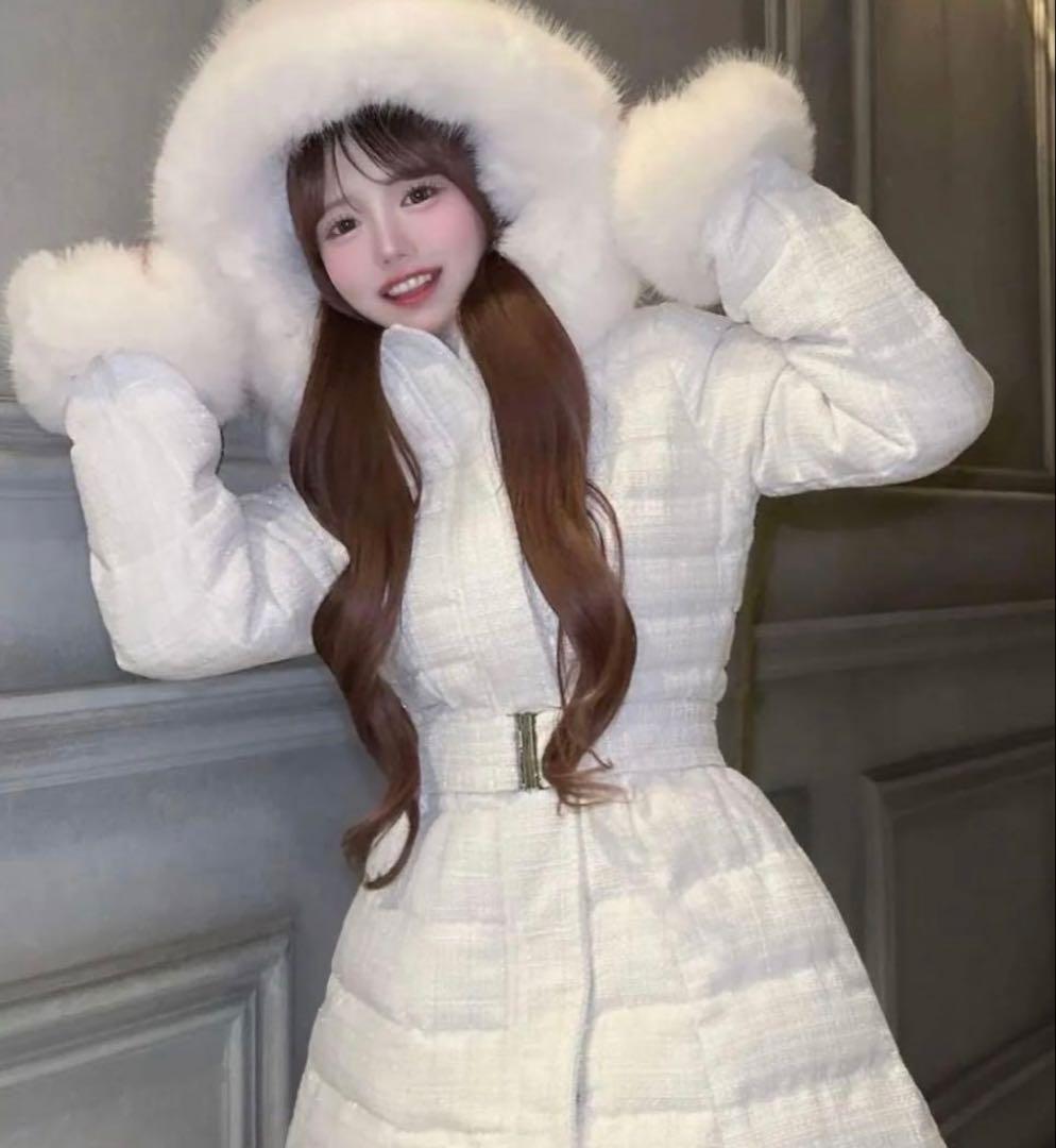 ダーリッチ ダウンコートツイード