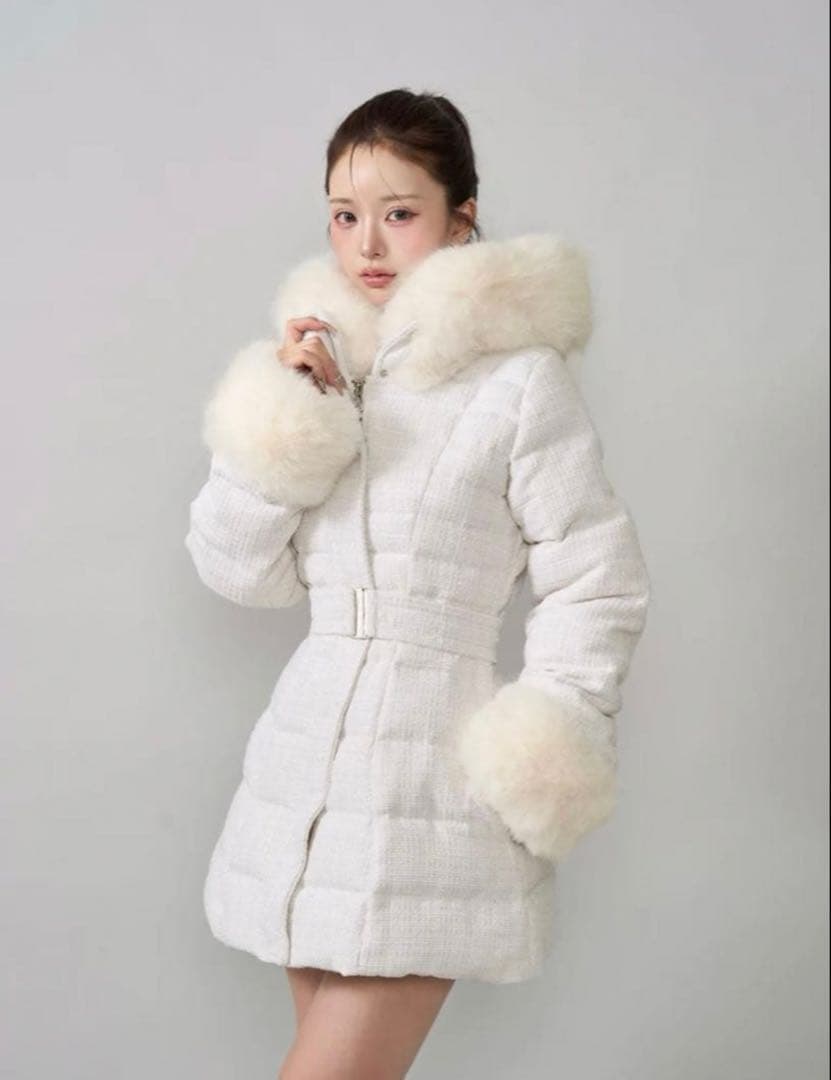 ダーリッチ ダウンコートツイード