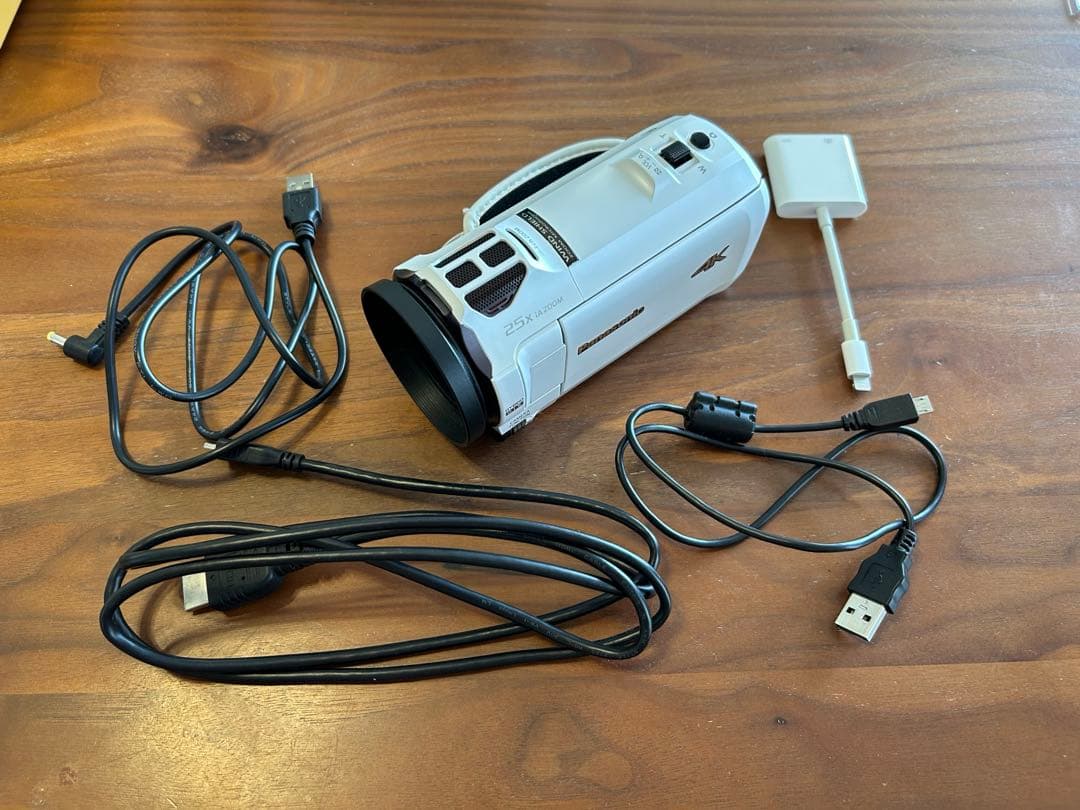 Panasonic HC-VX990M 4K ビデオカメラズーム三脚付き