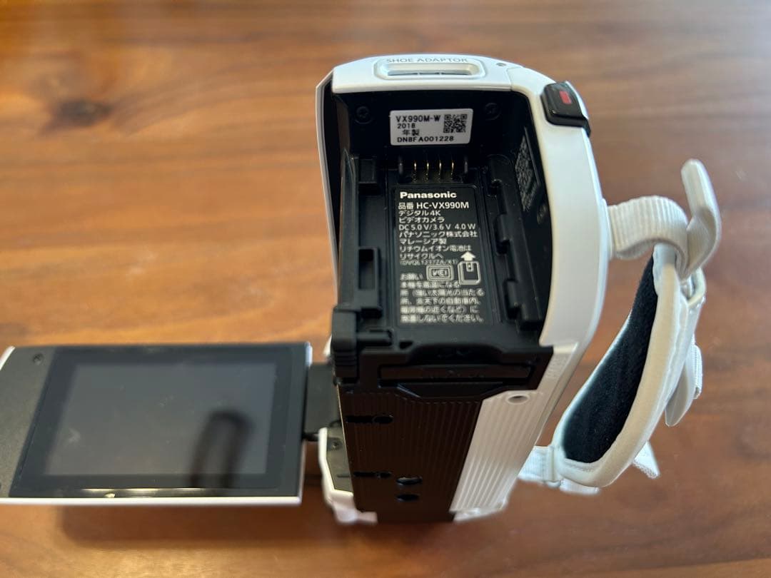 Panasonic HC-VX990M 4K ビデオカメラズーム三脚付き