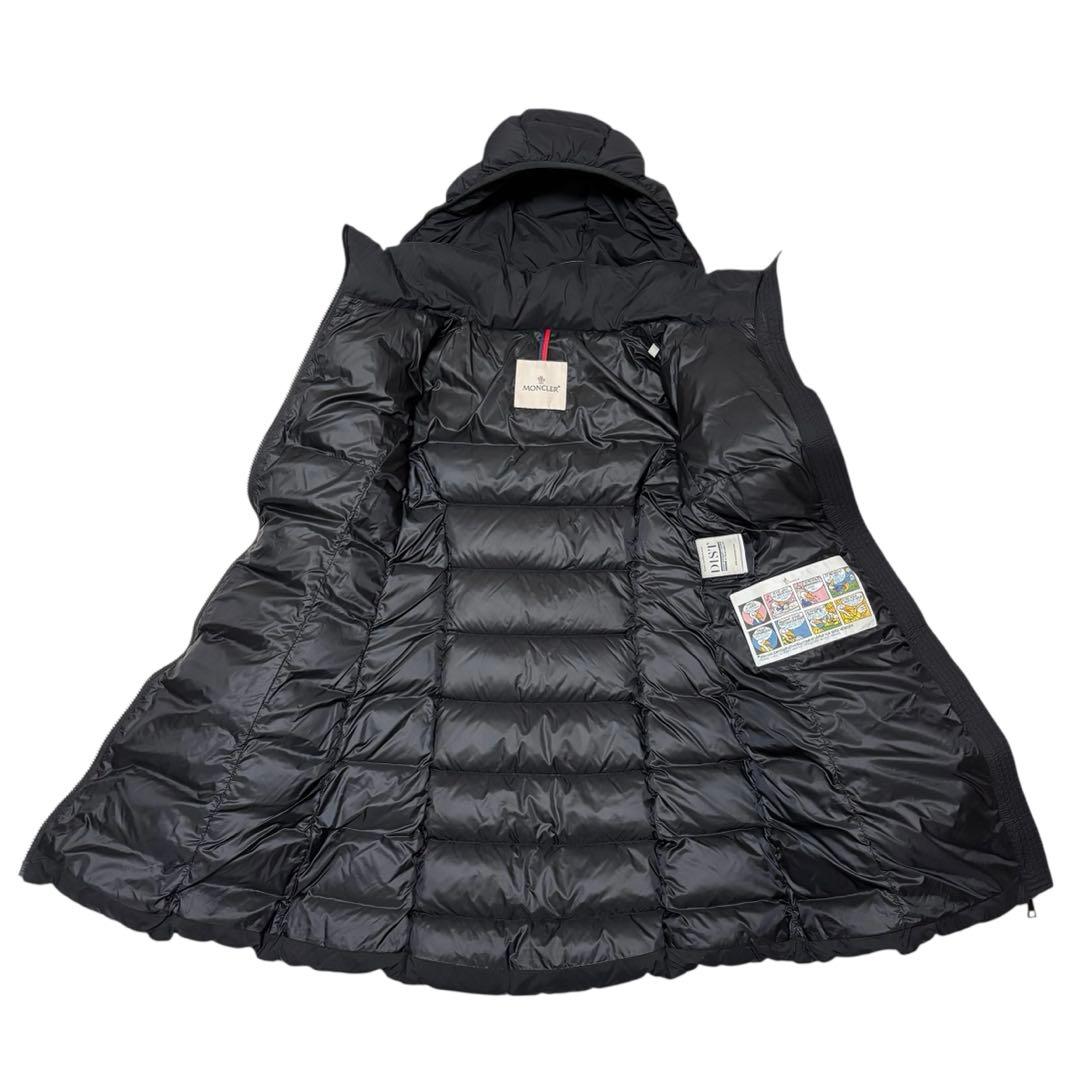 【極美品】モンクレール　ジエ　GIE ロングダウンジャケットブラック 00