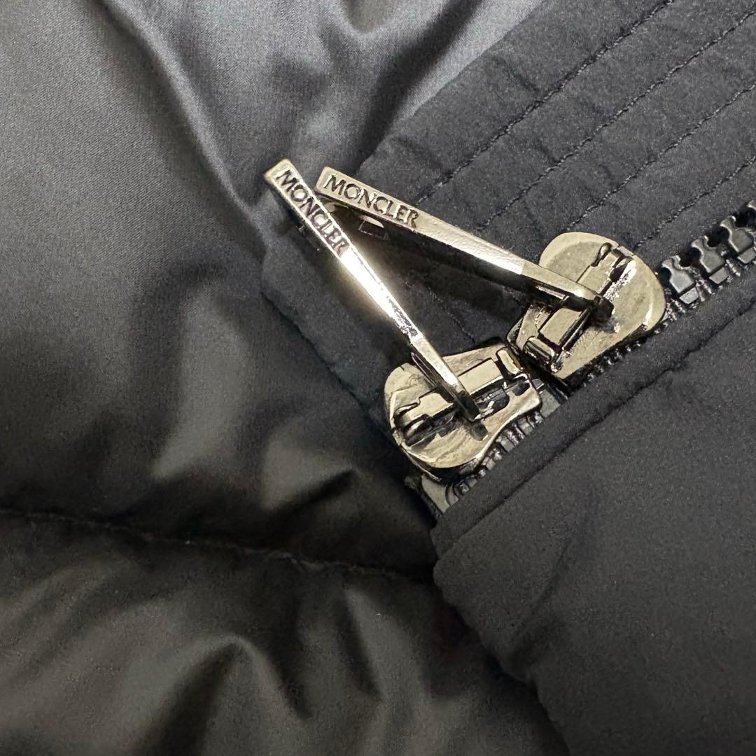 【極美品】モンクレール　ジエ　GIE ロングダウンジャケットブラック 00