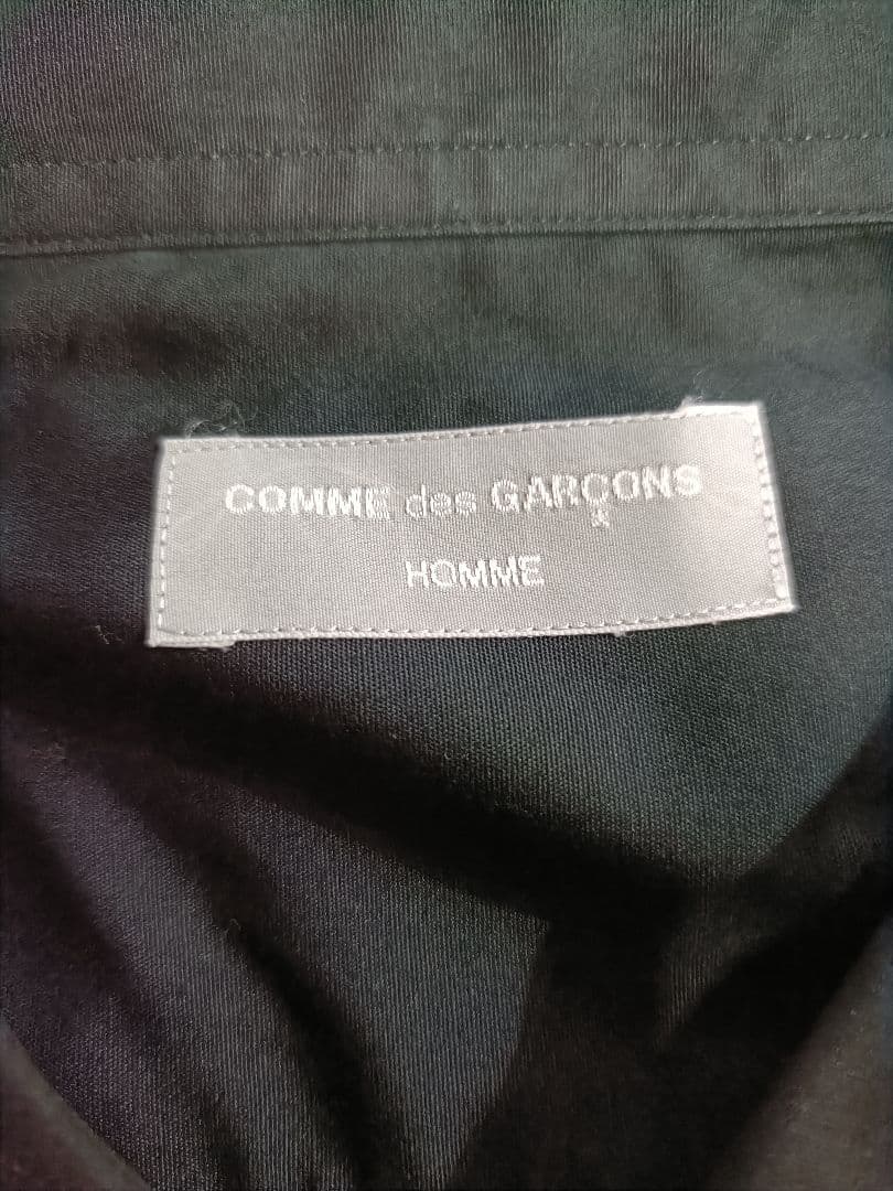 田中オム期　コムデギャルソンオム　裾切り替えシャツ