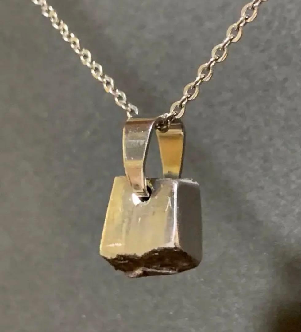 ゲベルカミル隕石ペンダント✨No.7 パワーストーン　天然石　ネックレス