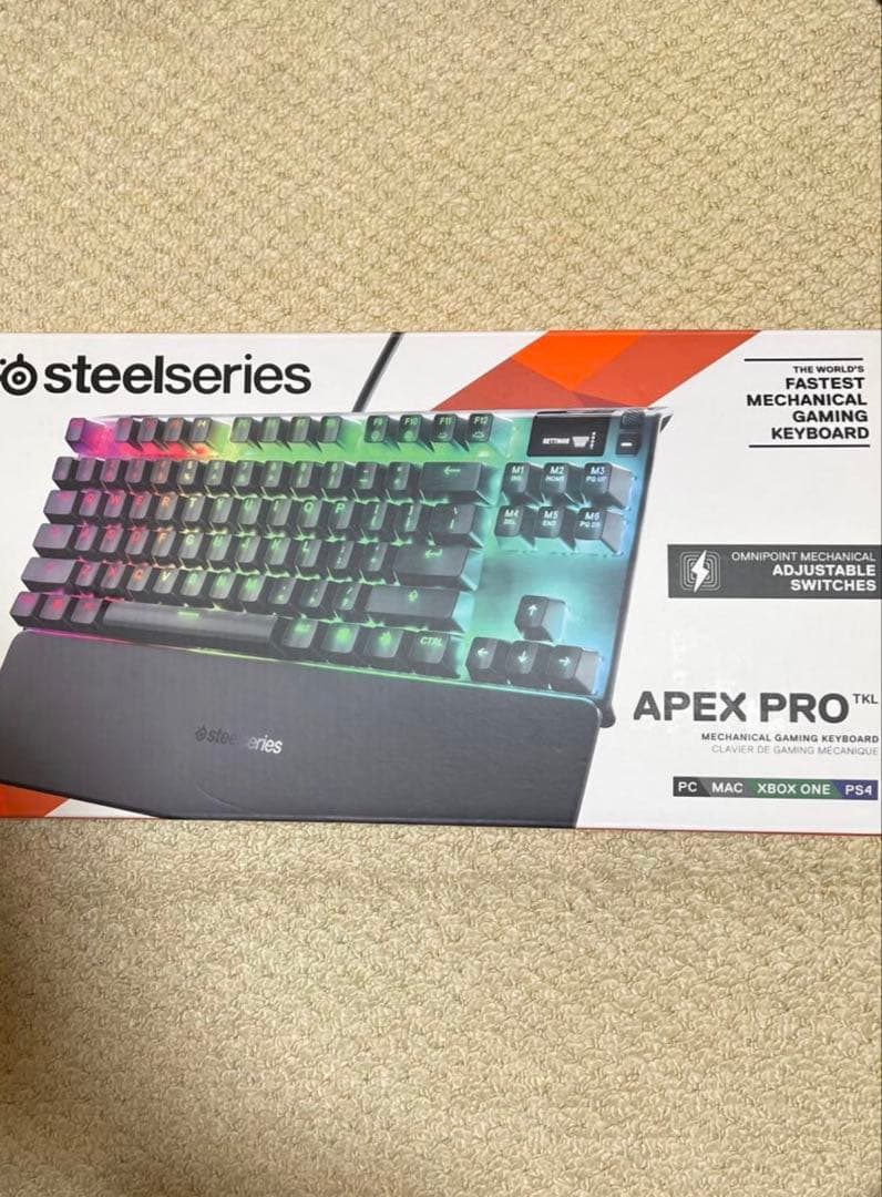 【美品】値下げ交渉・依頼⭕️SteelSeries Apex Pro TKL