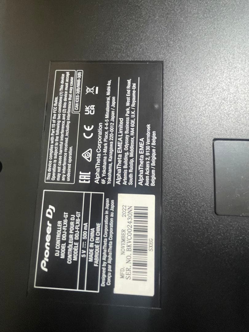 Pioneer DJ DDJ-FLX6-GT DJコントローラー