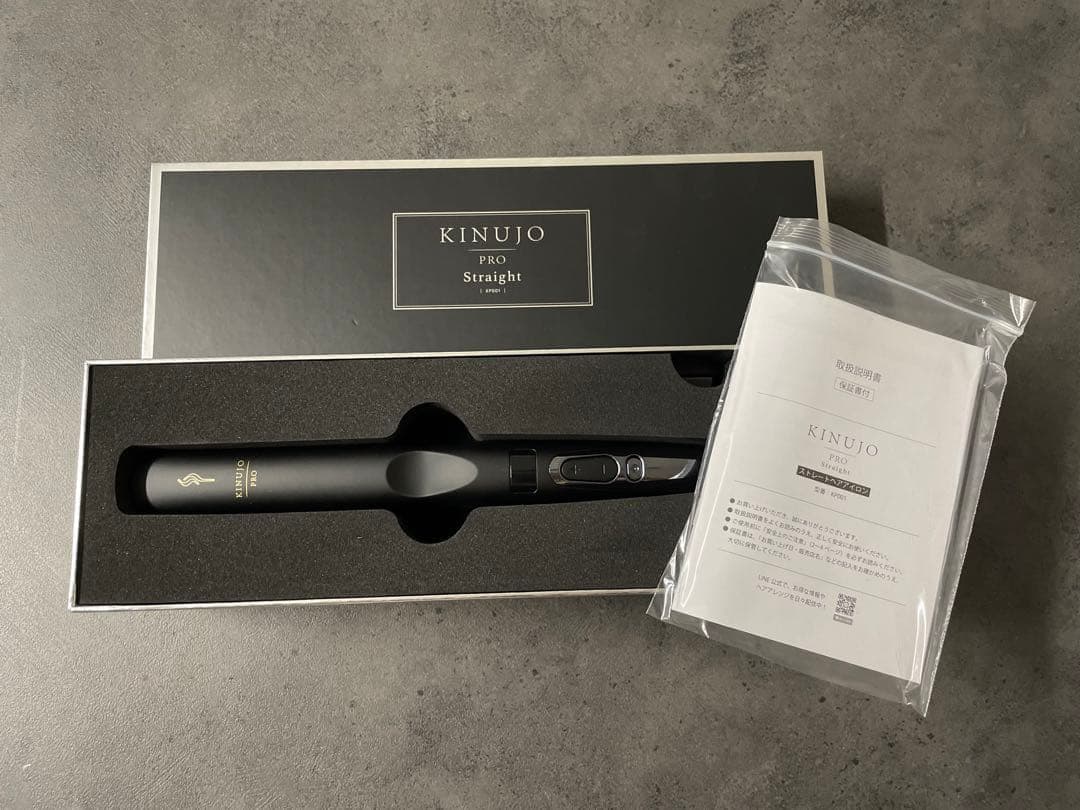 kinujo pro straight ヘアアイロン