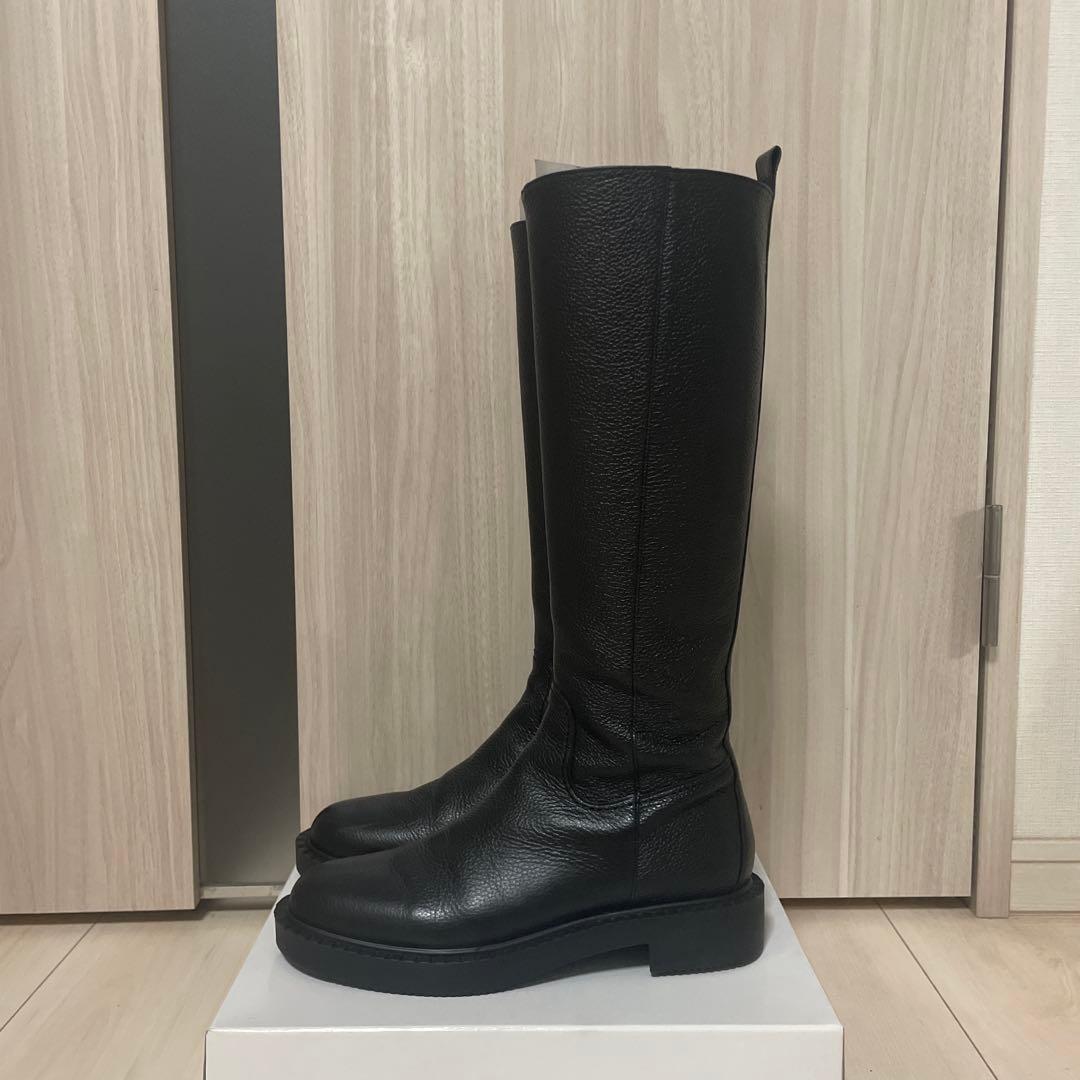 ダイアナDIANA 美脚ロングブーツ本革　24cm