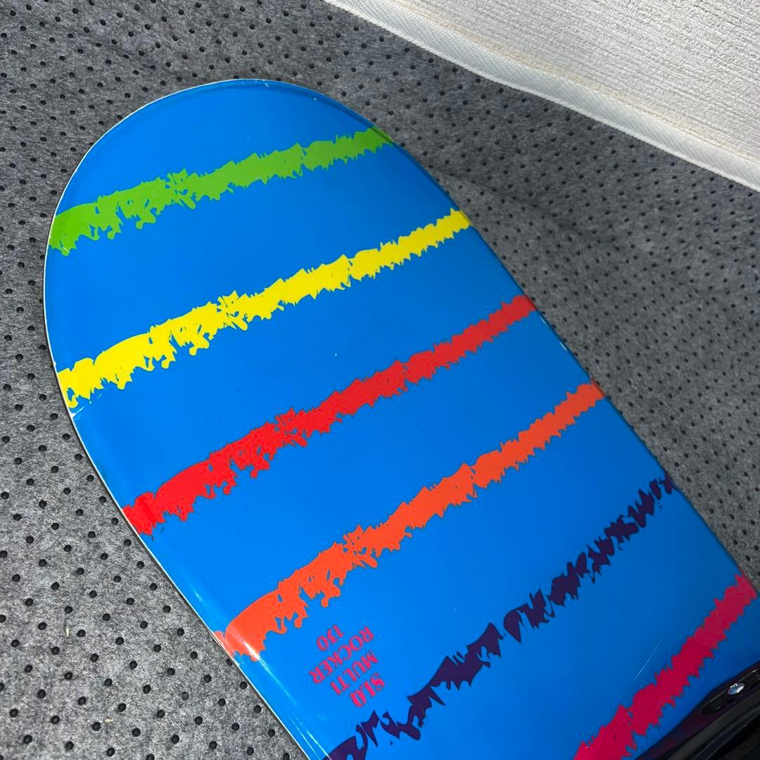 数回使用 キッズスノーボード SLQ 130cm＋バイン＋レースブーツ