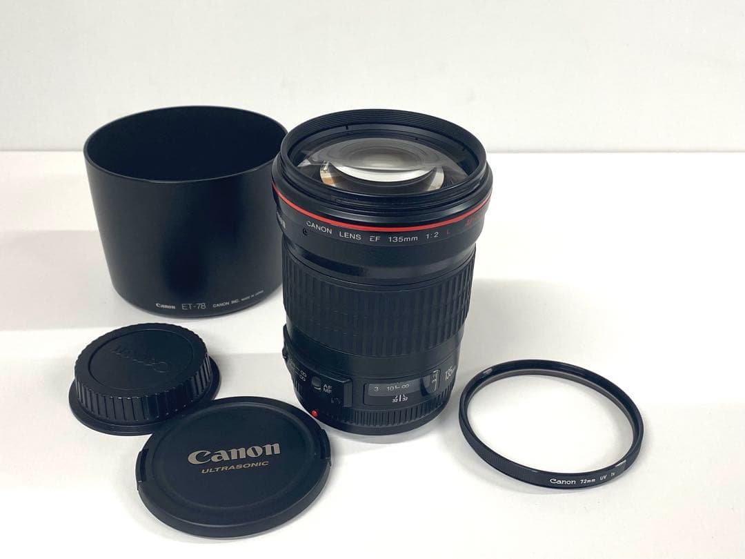 美品　Canon EF135㎜　F2L USM キャノン