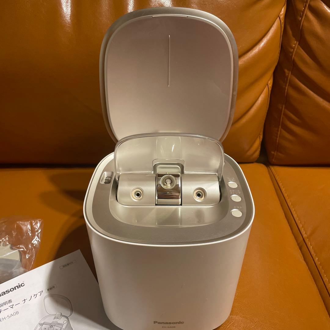 Panasonic ダブル保湿 フェイススチーマー ナノケアEH-SA0B-N