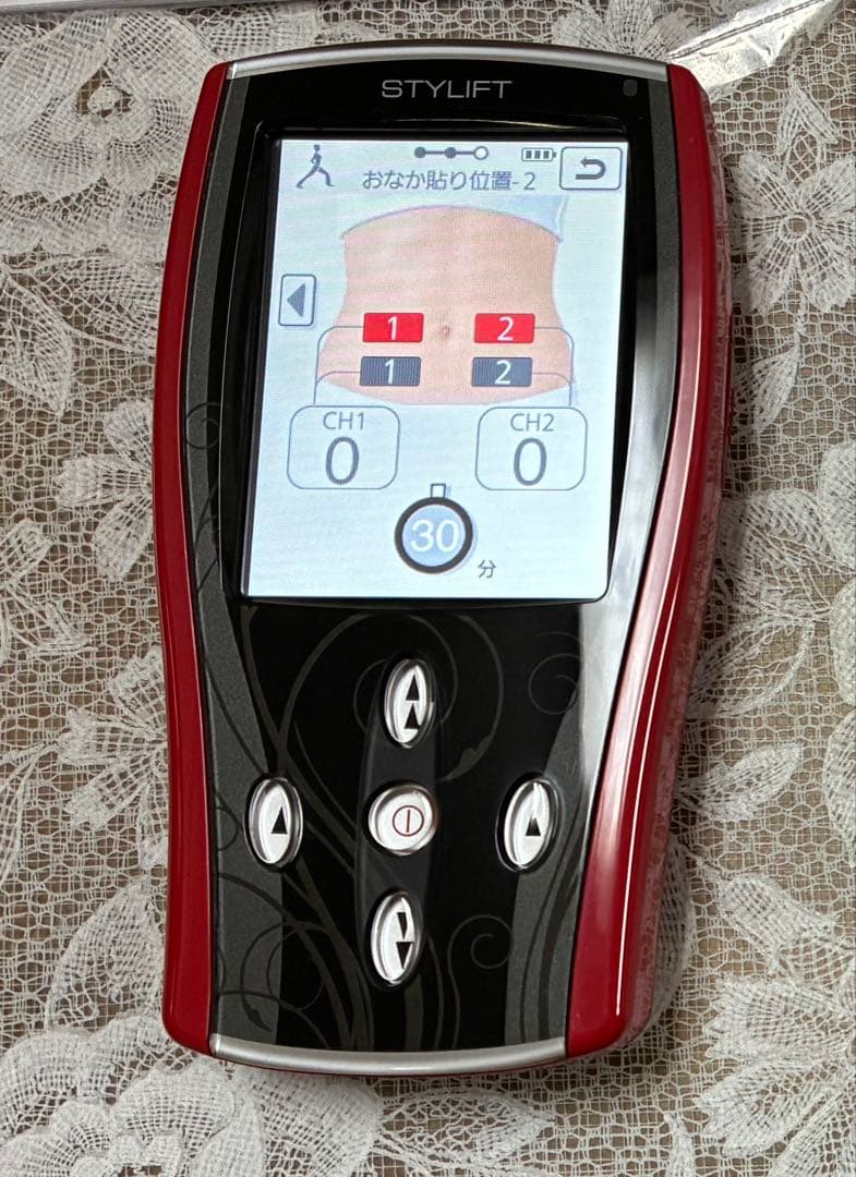 極美！スタイリフト STYLIFT 家庭用EMSマシン 伊藤超短波 パッド