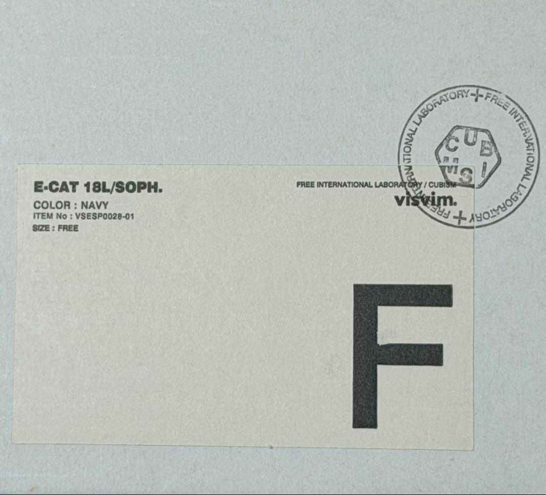 【美品】SOPH × visvim メッセンジャーバッグ E-CAT 18l