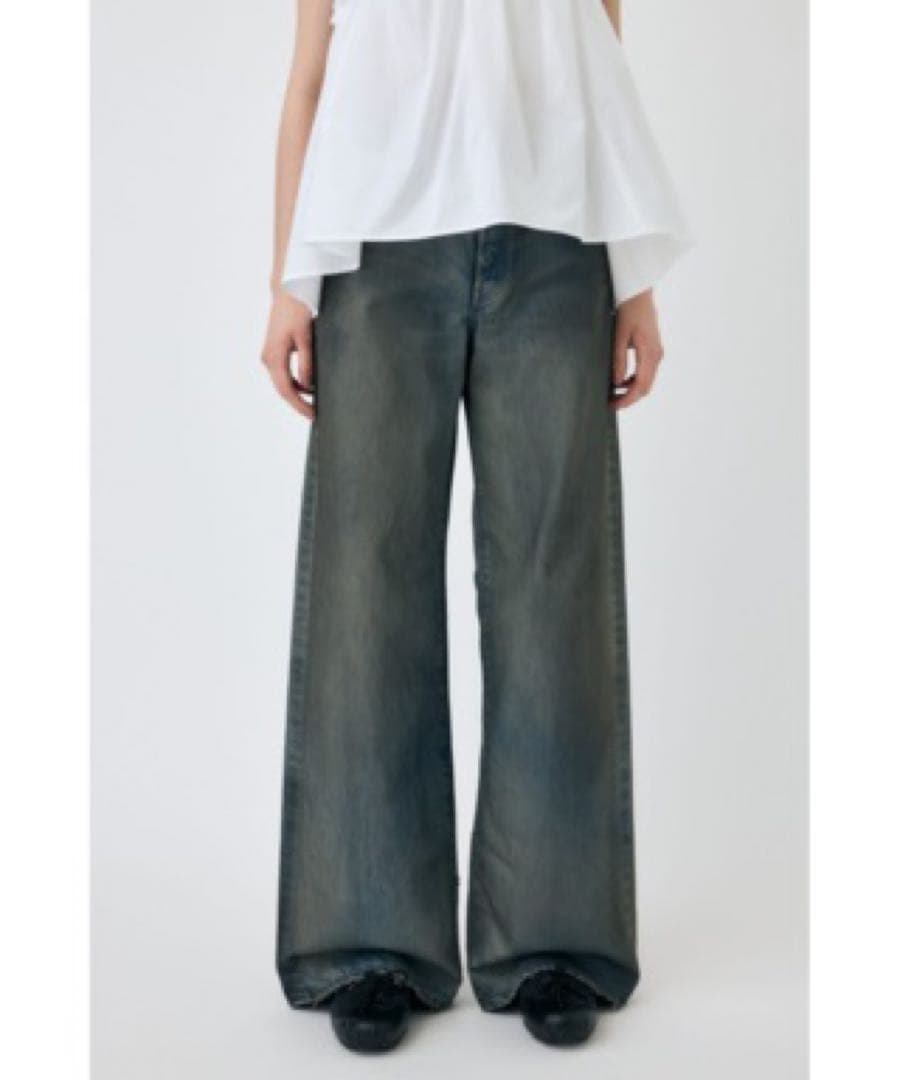 MOUSSY MIDRISE RUSTER バギーデニム 25インチ