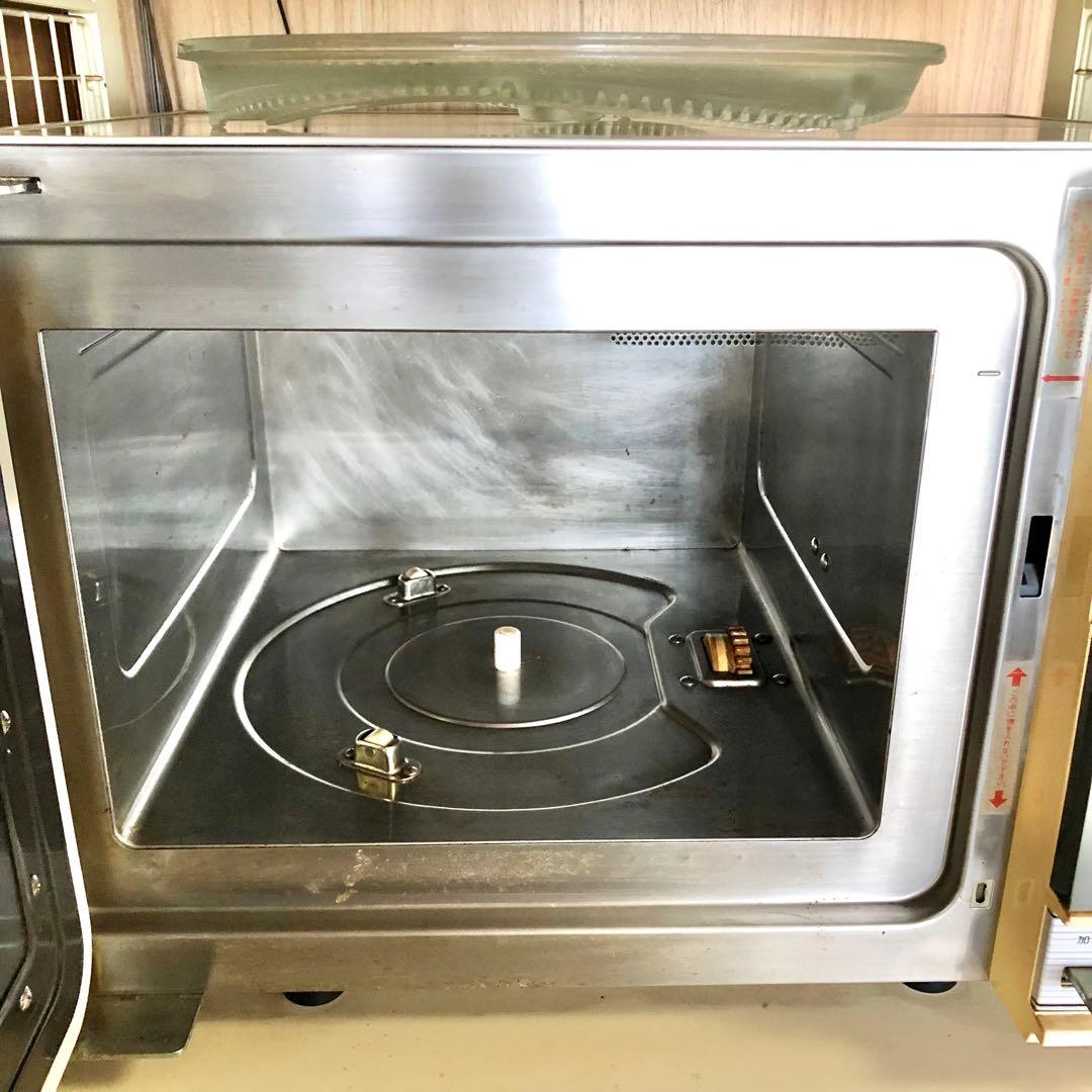 【希少！使えるけど訳あり】TOYOTA 電子レンジ EG550 昭和家電 レトロ