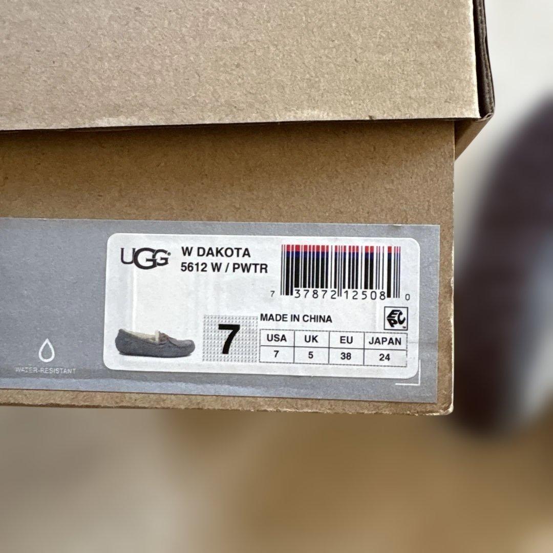 UGG W DAKOTA モカシン 7 グレー