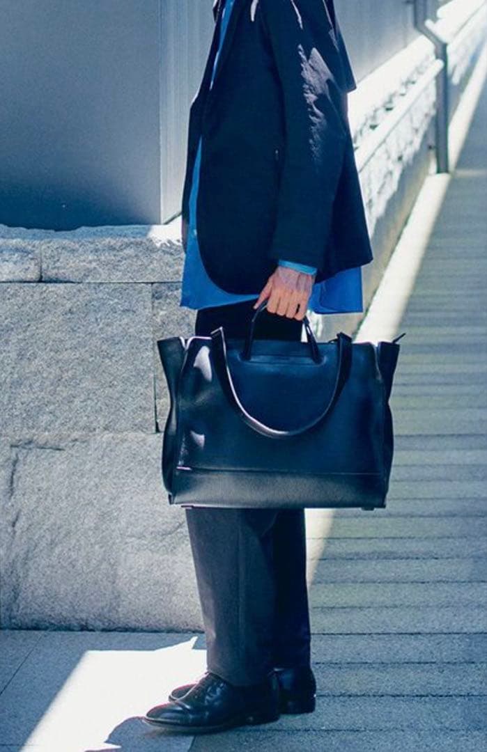 TOMOE 2WAYトート、ビジネスバッグ　BOLD/ブラック