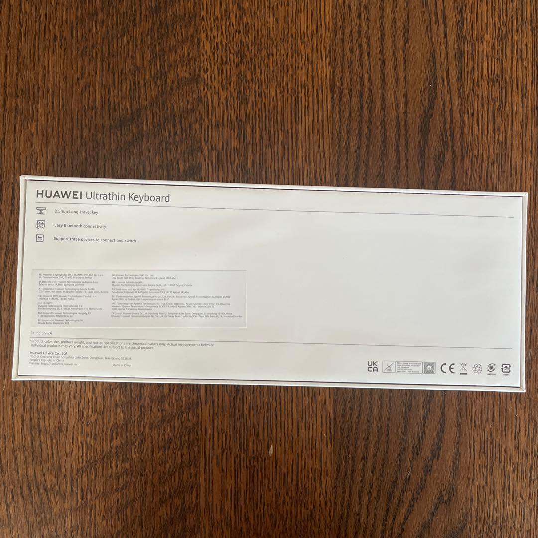 HUAWEI Ultrathin Keyboard CD34 スペースグレー