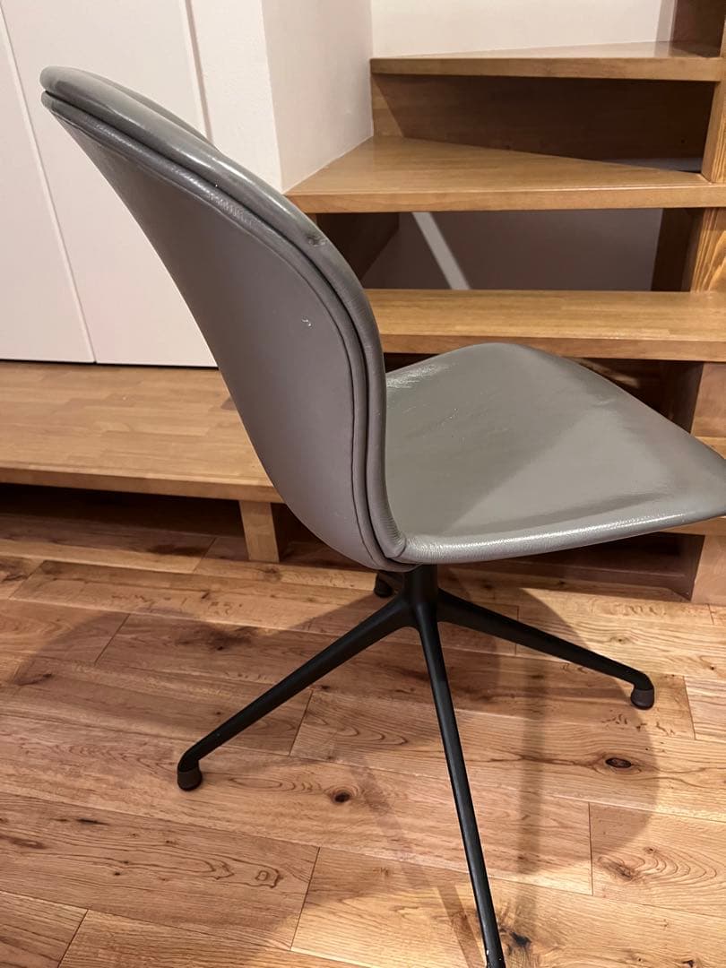 【のびさん専用】ボーコンセプト Adelaide チェア チタングレーレザー