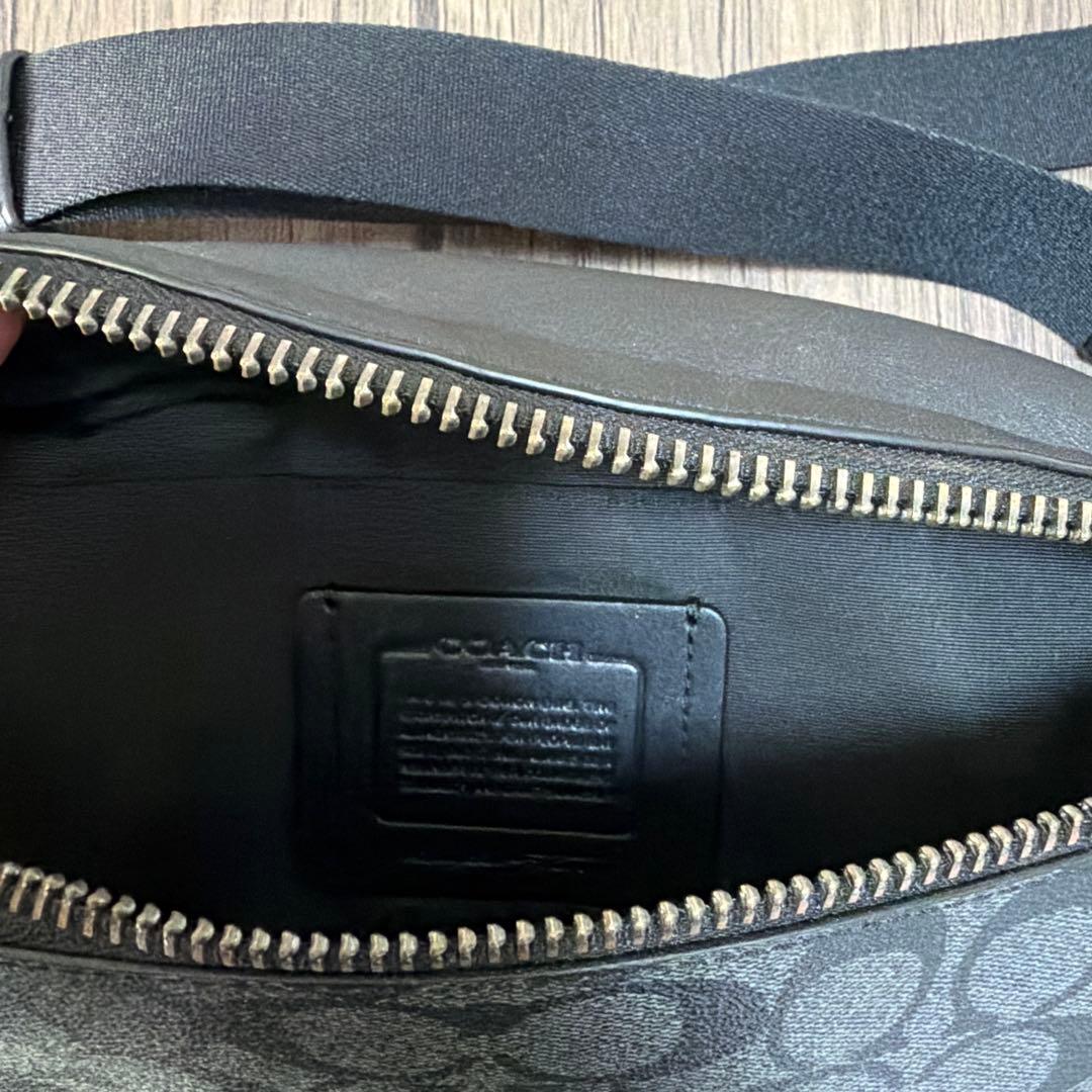 COACH ブラック グレー　バッグ