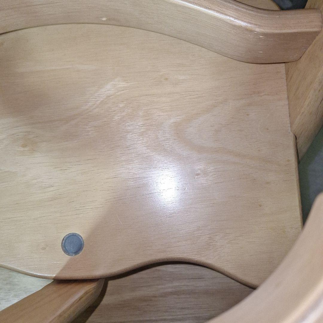 大和屋　すくすくチェアスリムプラス　テーブル&ガード付き　　yamatoya