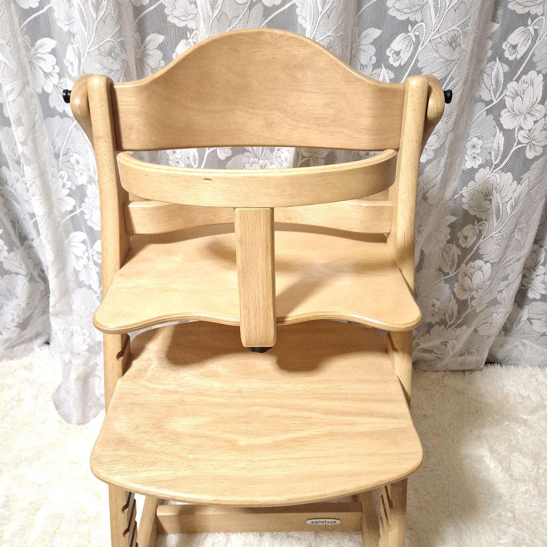 大和屋　すくすくチェアスリムプラス　テーブル&ガード付き　　yamatoya