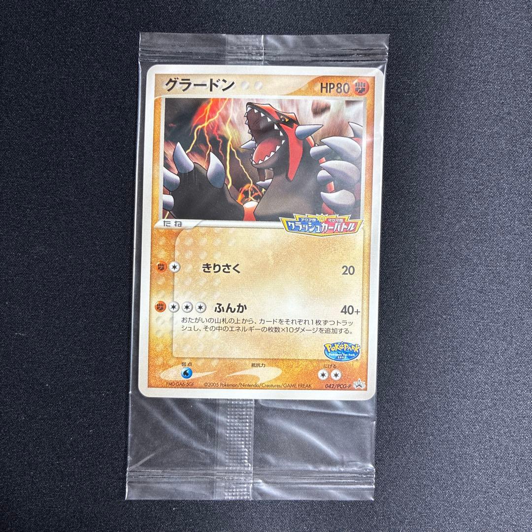 ポケパーク グラードン プロモ 042/PCG-P ポケモンカード