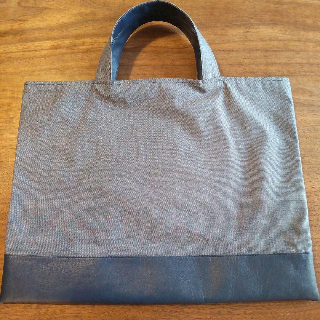 ファミリア×ミュベール コラボ限定品 デニム トートバッグ あらいぐま