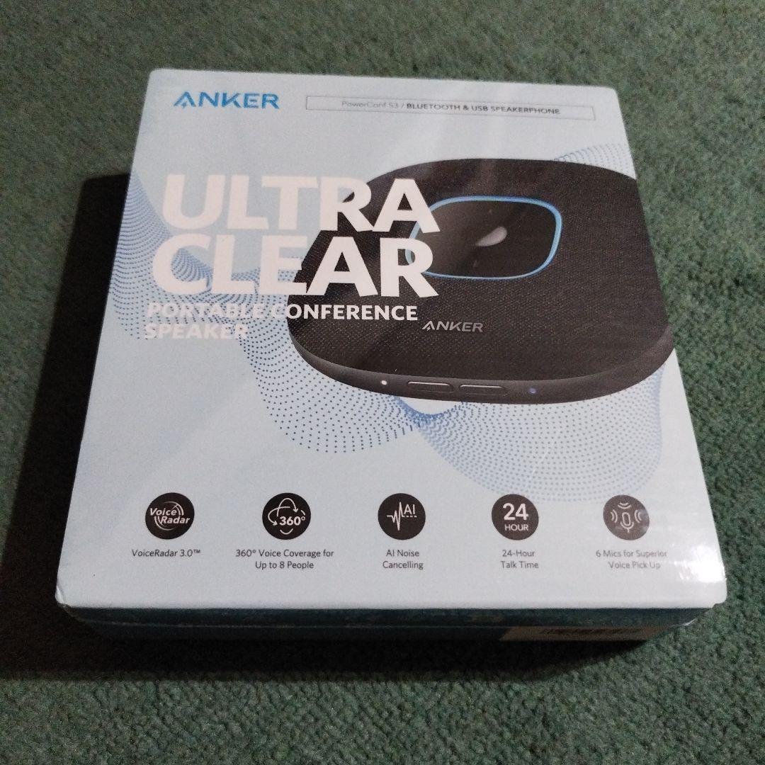 新品　Anker　会議用スピーカ
