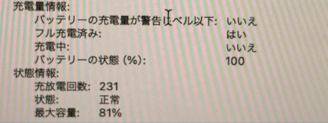 MacBook Air M1 16GB 256GB JIS 元箱　美品