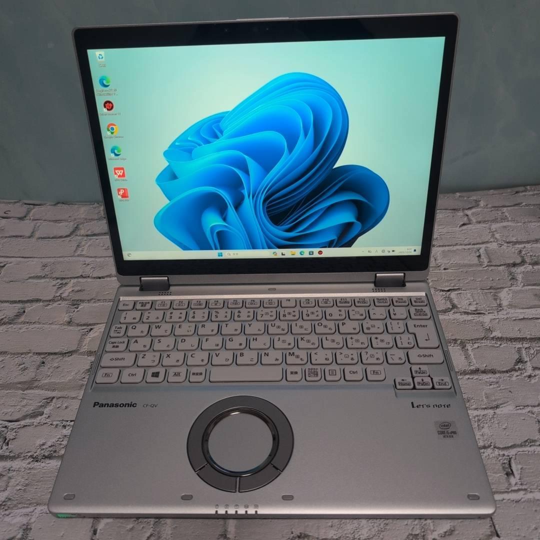 ☆極美品☆パナソニック ノートPC CF-QV9 Win11 10世代 2in1