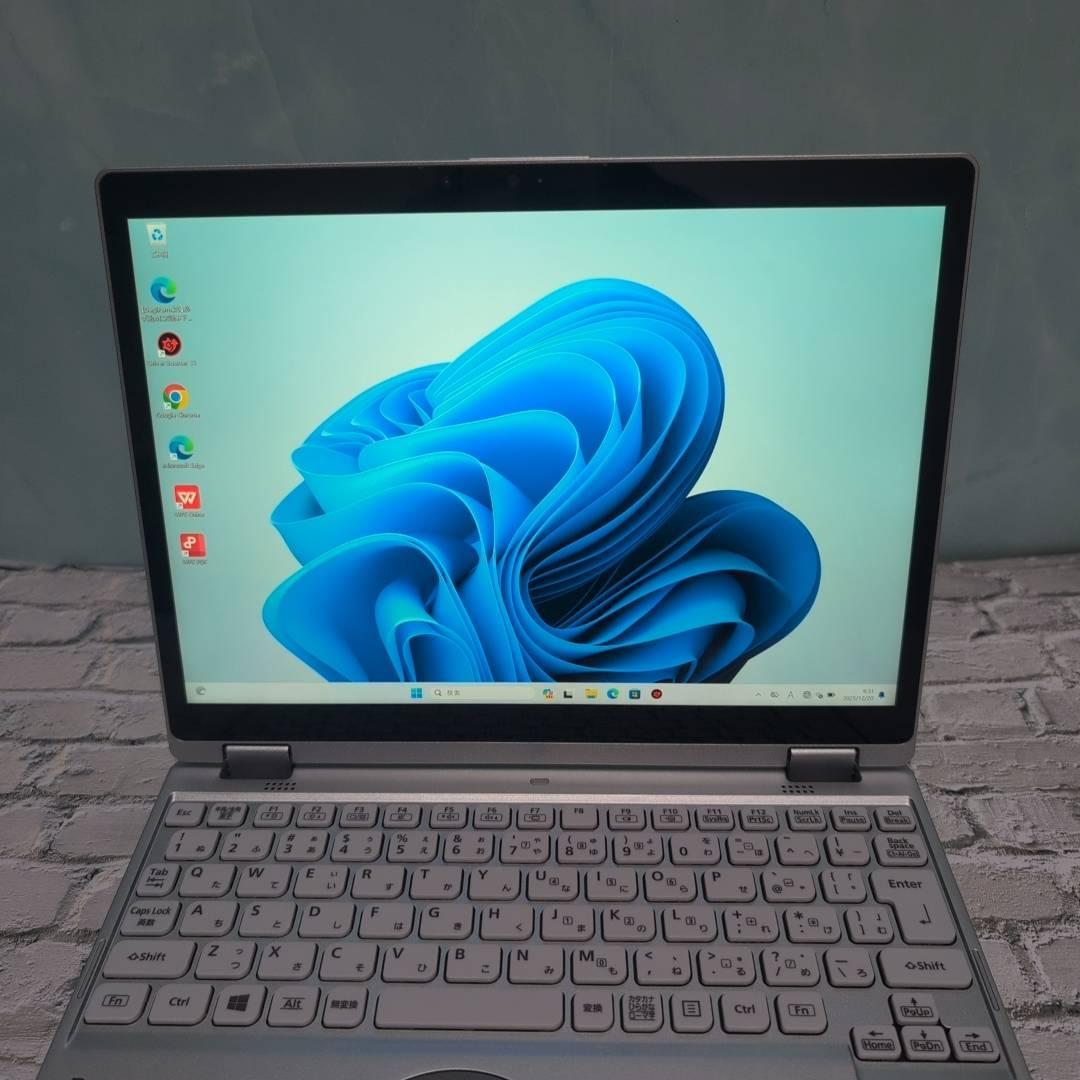 ☆極美品☆パナソニック ノートPC CF-QV9 Win11 10世代 2in1