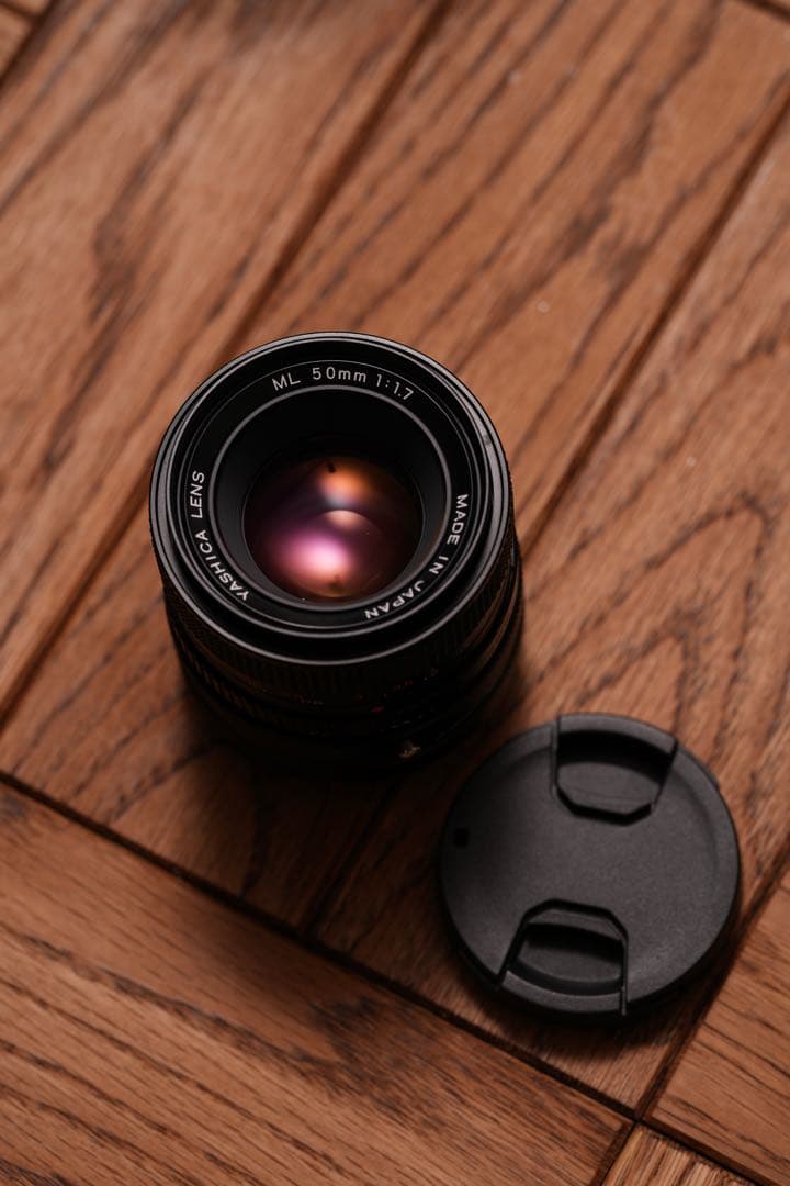 YASHICA ML 50mm F1.7 オールドレンズ
