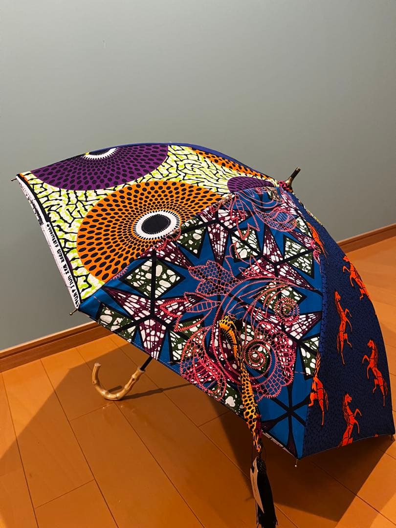 アフリカン　日傘　【878】