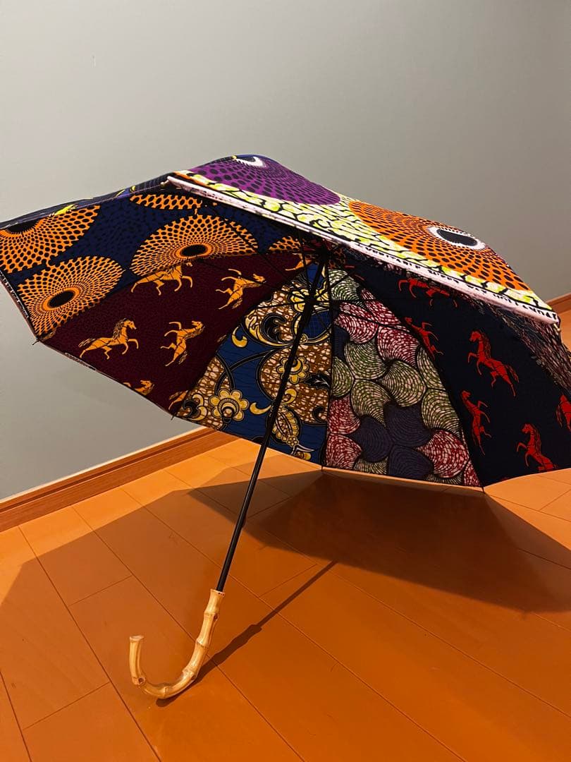 アフリカン　日傘　【878】
