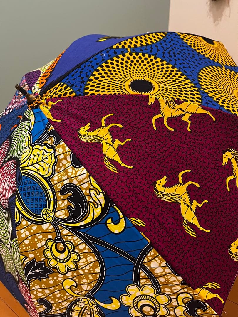 アフリカン　日傘　【878】